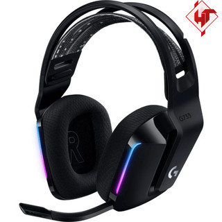 Tai nghe gaming logitech g733 lightspeed wireless 7.1 rgb white / black