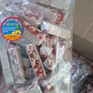 Kẹo chuối dài đậu phộng bánh tráng Bến Tre 500g