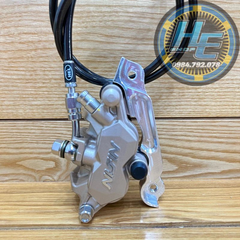 Pát CNC Nissin 2 Pis Gắn Fu Led/Wave S110 Đĩa 220mm