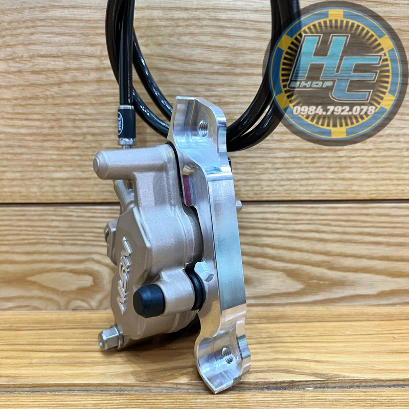 Pát CNC Nissin 2 Pis Gắn Fu Led/Wave S110 Đĩa 220mm