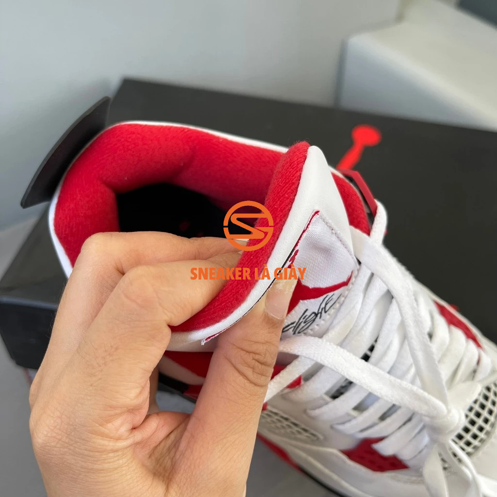 Giày  Air Jordan 4 Retro OG Fire Red 2020 DC7770-160 - High Quality Fullbox