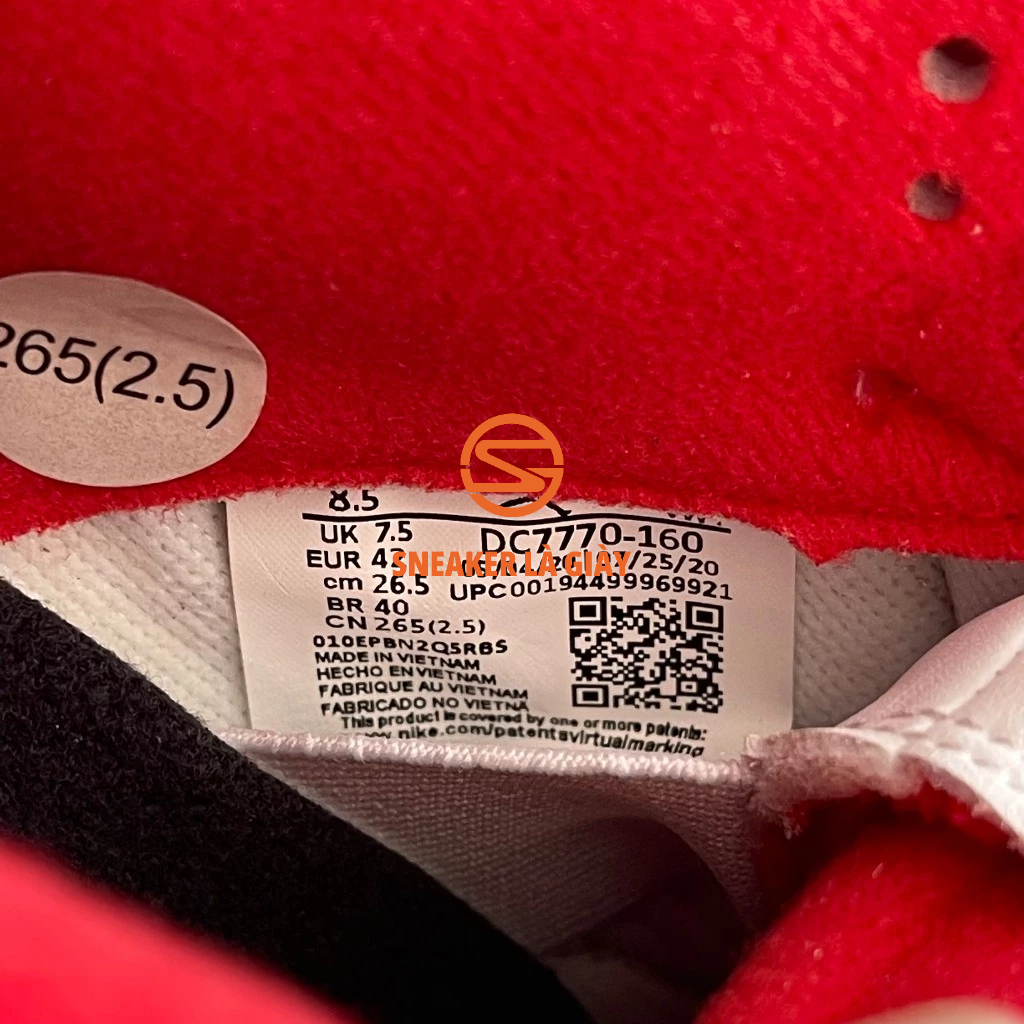 Giày  Air Jordan 4 Retro OG Fire Red 2020 DC7770-160 - High Quality Fullbox