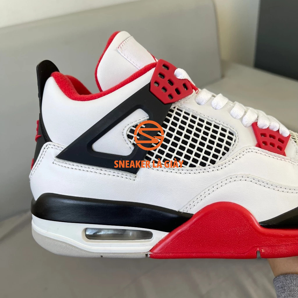Giày  Air Jordan 4 Retro OG Fire Red 2020 DC7770-160 - High Quality Fullbox