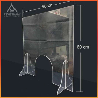 Tấm Chắn Giọt Bắn Mica Trong [ Đa Dạng Kích Thước ]