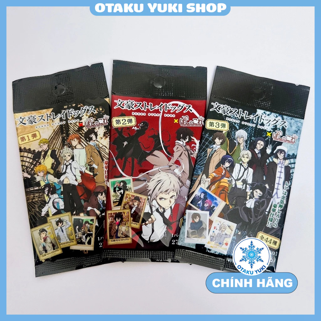 Gói Thẻ Nhân Phẩm Pola Bungou Stray Dogs