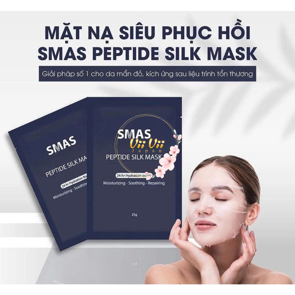 Mặt Nạ Dưỡng Và Phục Hồi Da Smas Peptide Silk Mask