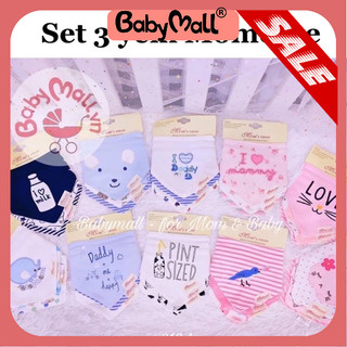 Set 3 yếm Momcare 2194 siêu xinh