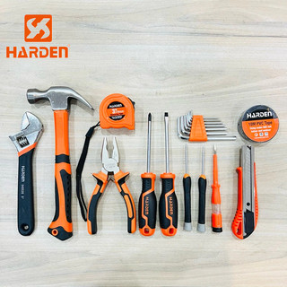 Bộ dụng cụ sửa chữa 18 món thương hiệu Harden tools cao cấp sử dụng sửa chữa gia đình, sửa chữa điện nước,vv tiện lợi