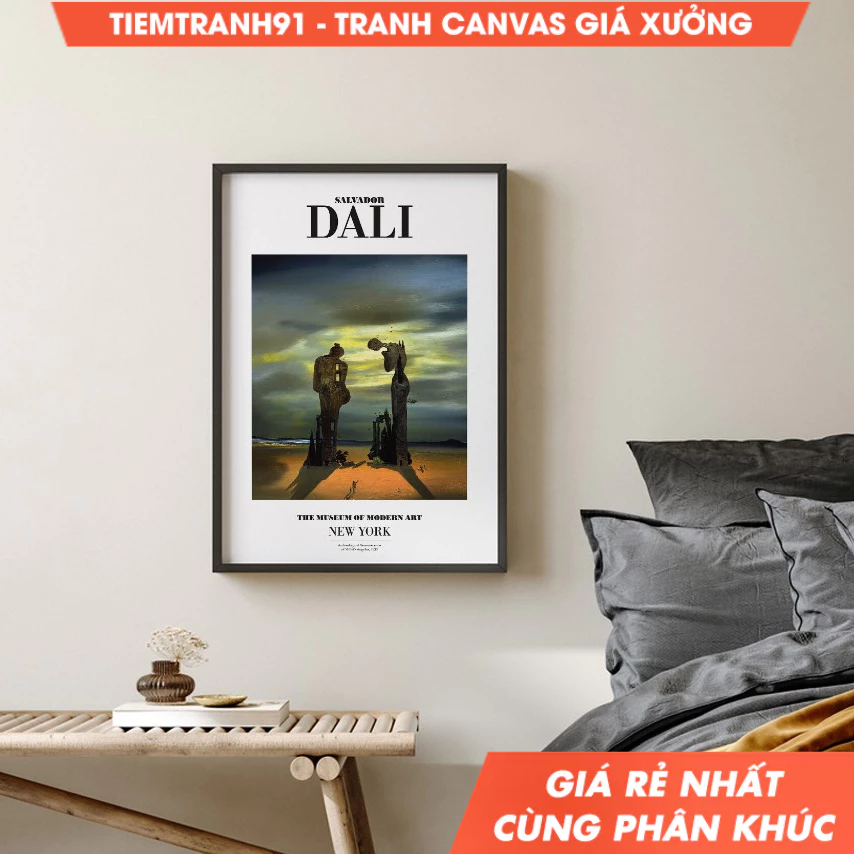 Tranh treo tường, Salvador Dali Poster, Archeological Reminiscence of Millet’s Angelus - 1933, Wall 