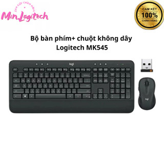 Bộ bàn phím+ chuột không dây Logitech MK545 - Sản Phẩm Chính Hãng