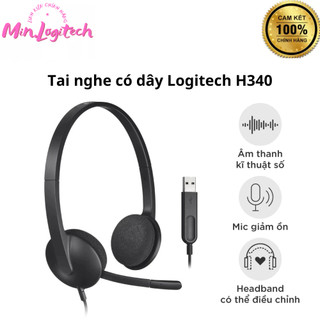 Tai nghe logitech h340 - sản phẩm chính hãng