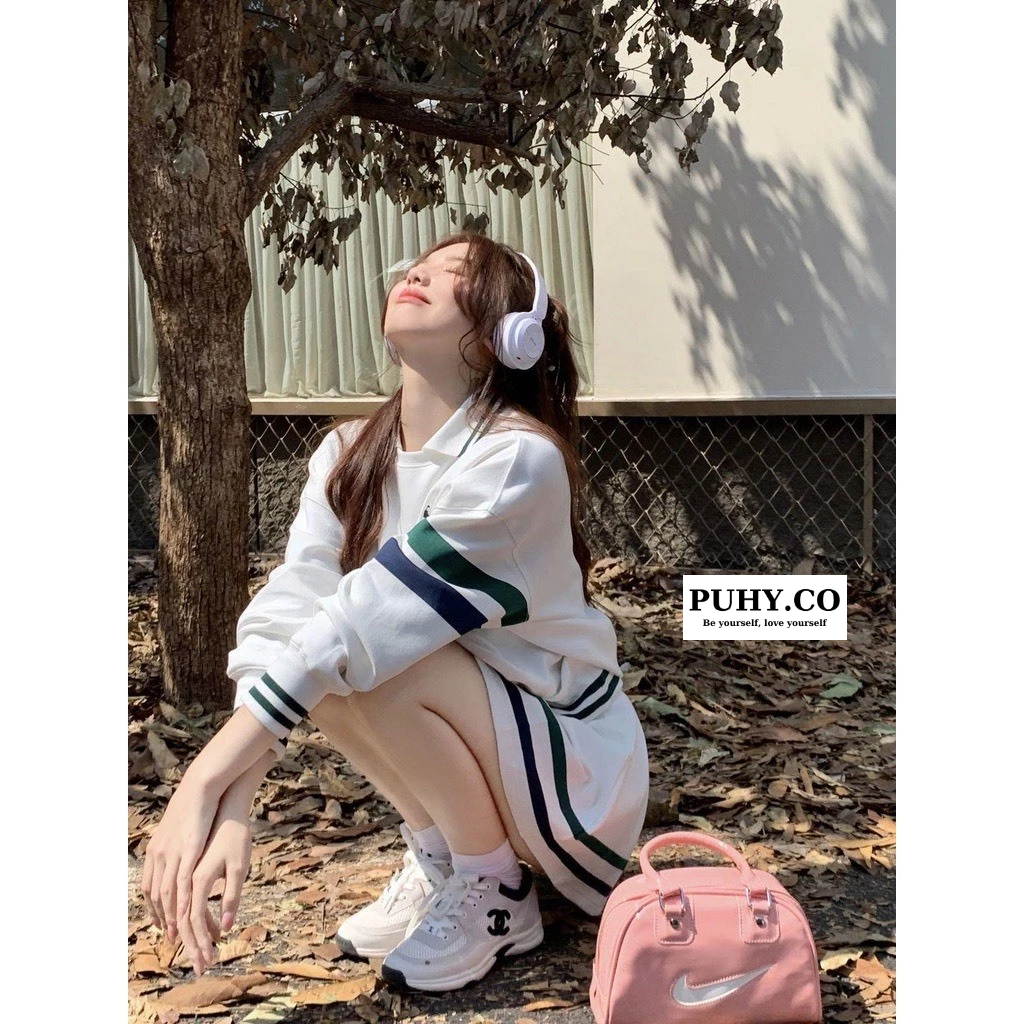 Set nỉ GS chân váy xòe siêu xinh - ảnh thật