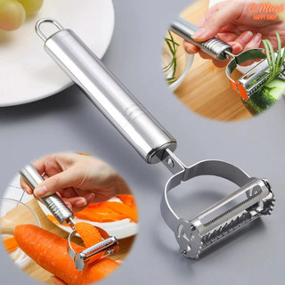 Nạo bào rau củ quả inox đa năng - nạo vỏ + nạo sợi