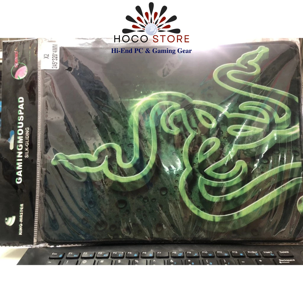 Lót Chuột -Mouse Pad KINGMASTER X1, X2 Chuyên Game SIZE 245*320, Dày 4 Ly, Hàng Cao Cấp | Hoco Store PC