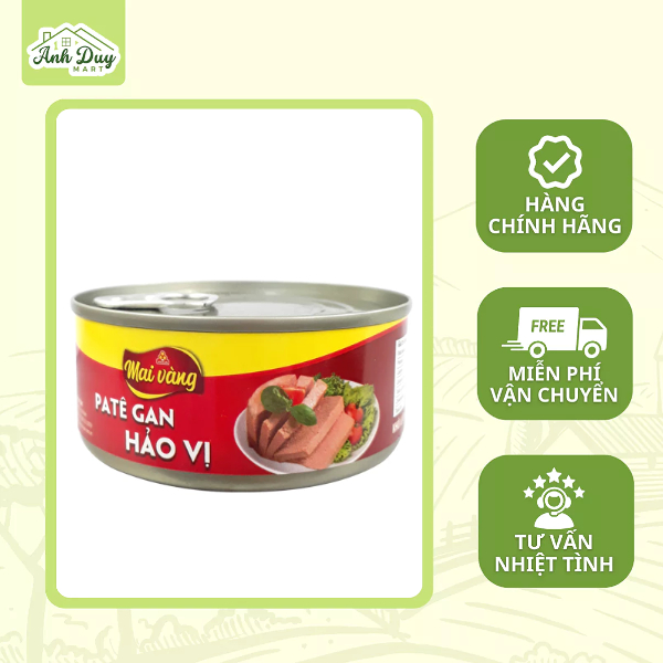 Patê Gan Hảo Vị 150g