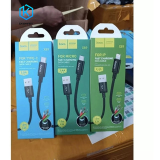 Cáp sạc nhanh Hoco X89 dài 1M dây dù chống đứt
