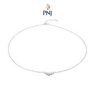 Dây cổ bạc đính ngọc trai pnjsilver nh00w060000