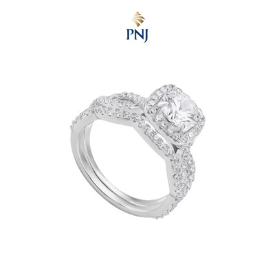 Nhẫn Bạc Đính Đá CZ PNJSilver XMXMW060086