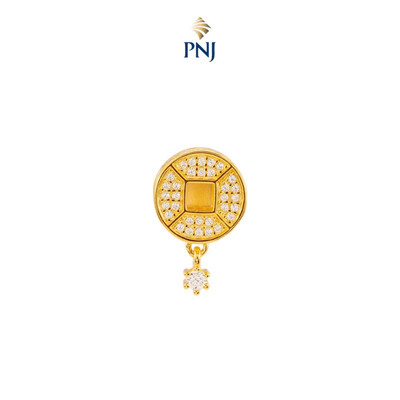 Hạt Charm Bạc Đính Đá CZ PNJSilver XMXMY060023