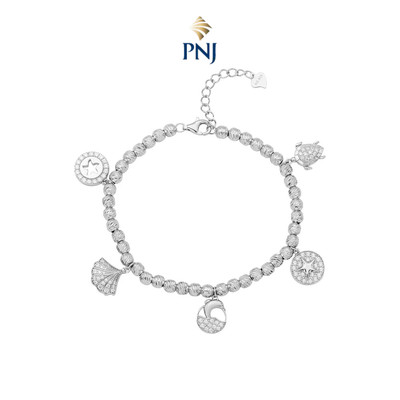Lắc tay Bạc Đính Đá CZ PNJSilver XMXMW060133