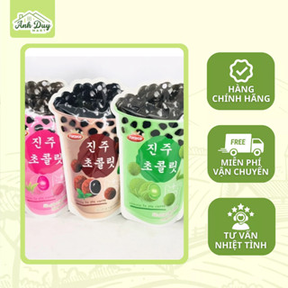 Kẹo Trà Sữa Trân Châu Đài Loan Phủ Socola Fucuco 130gr Thơm Ngon