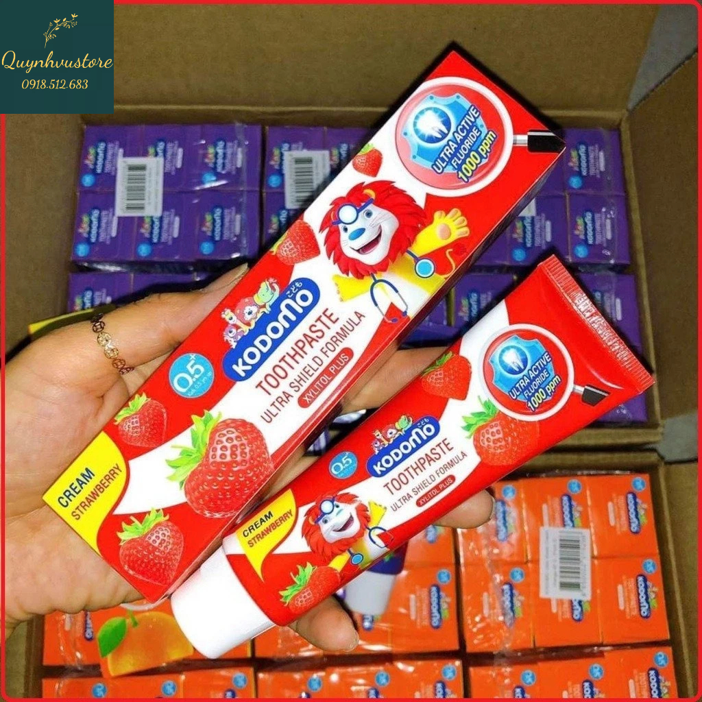 Kem Đánh Răng Kodomo cho trẻ em Hàng Thái Lan