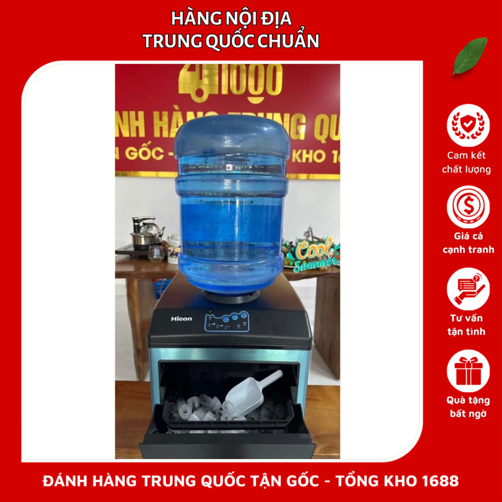 Máy Làm Đá Viên Tròn Nhanh 10 Phút