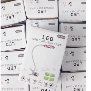 Đèn Led kẹp bàn nối mi (24 Bóng) 2 chế độ sáng,đèn selfie_đèn phun xăm,đèn đọc sách_Thúy Hà
