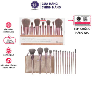 Bộ Cọ Trang Điểm Cá Nhân Chuyên Nghiệp 15 Cây BH COSMETICS Lavish Elegance