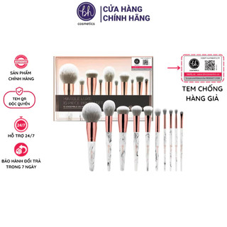 Bộ Cọ Trang Điểm Cao Cấp BH Cosmetics Marble Luxe 10 Piece Brush Set