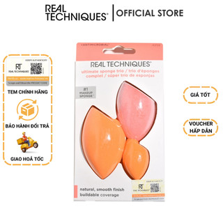 Set 3 mút trang điểm Real Techniques ultimate sponge trio