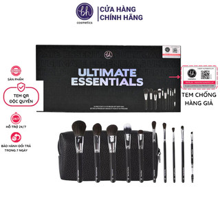 Bộ Cọ Trang Điểm 10 Cây Kèm Túi Đựng BH Cosmetics Ultimate Essentials