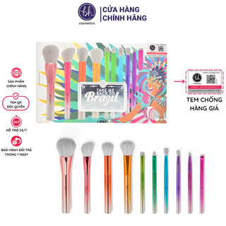 Bộ cọ 10 cây Bh Cosmetics Take Me Back To Brazil Brushes