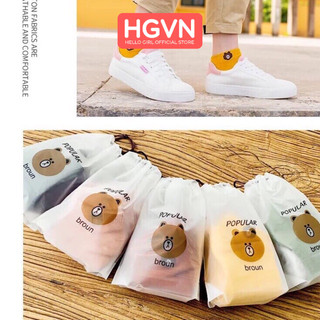 SET 3 Đôi Tất Gấu Cổ Ngắn #B104- 3 ĐÔI