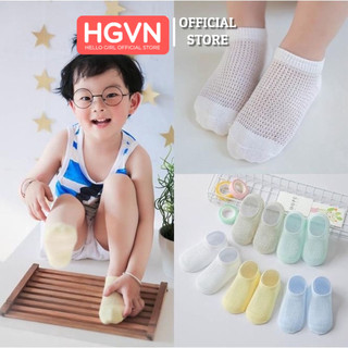 Tất Lưới Trẻ Em Chống Ra Mồ Hôi Chân (Set 5 Đôi)