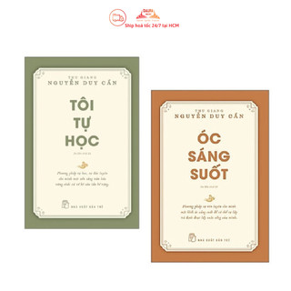 Sách combo 2 cuốn óc sáng suốt và tôi tự học