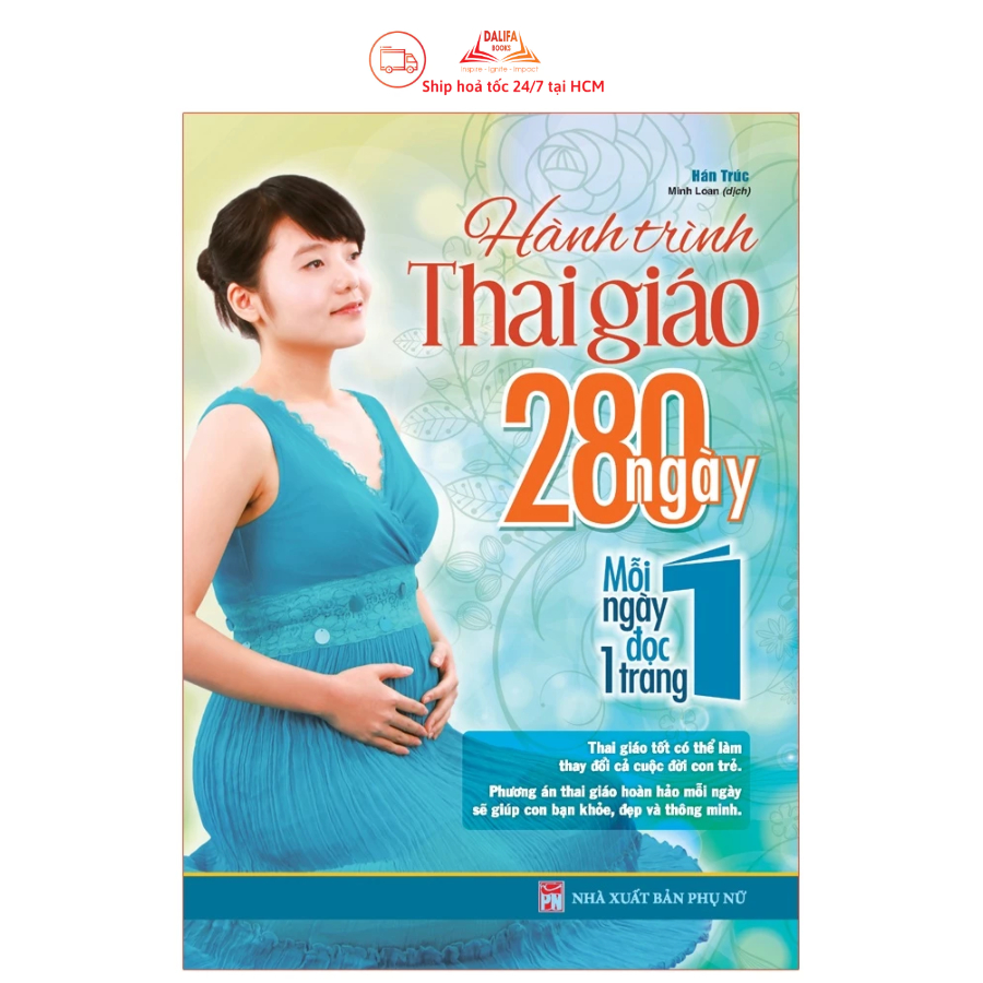 Sách - Thai giáo theo chuyên gia và Hành trình thai giáo - 280 ngày mỗi ngày đọc một trang -