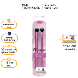 Bộ 2 cọ mắt cơ bản Real Techniques Eye Shade & Blend