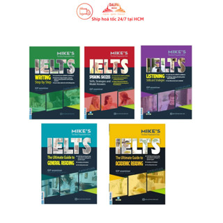 Sách MCBooks - Ielts Mike's: Academic Reading + General Reading + Writing + Listening + Speaking Success