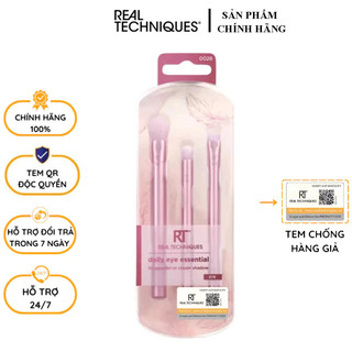 Bộ 3 Cây Mắt Màu Hồng RT Real Techniques Daily Eye Essential