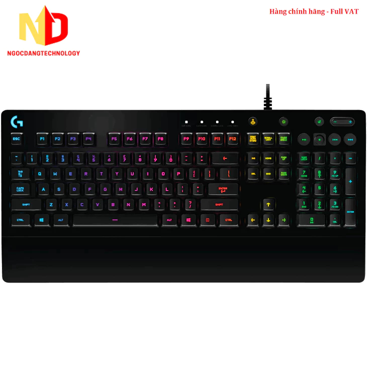Bàn phím gaming Logitech G213 Prodigy RGB Hàng Chính Hãng BH: 24 Tháng