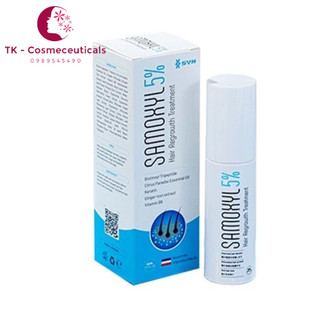 Xịt samoxyl 5% giúp giảm gãy rụng tóc, kích thích mọc tóc - 60ml