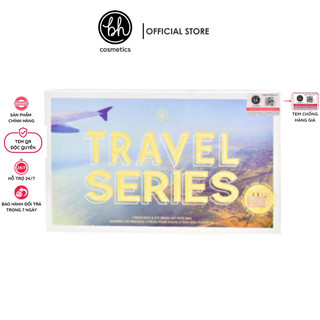Bộ Cọ Trang Điểm 7 Cây Bh Cosmetics Travel Series ví đựng