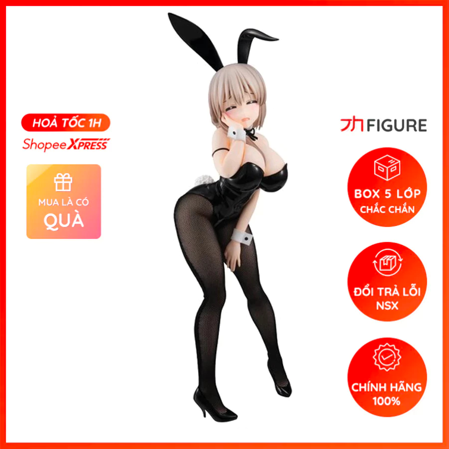 Mô Hình Uzaki Tsuki, Uzaki-chan wa Asobitai! ω - BiCute Bunnies (FuRyu) Figure Chính Hãng Nhật