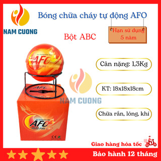 Bóng chữa cháy tự động AFO ( nhập chính hãng), trọng lượng 1,3kg, dập lửa tự động, đạt hiệu quả cao