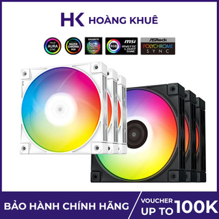 Bộ kit 3 quạt fan case 12cm deepcool fc120 rgb