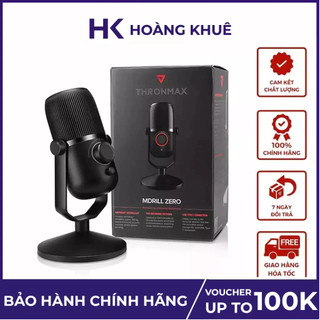 Micro thu âm Thronmax Mdrill Zero M4 Jet Black - Bảo hành chính hãng 12 Tháng