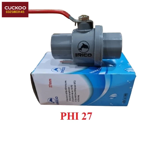 Van Nhựa Cầu Xi -  Tay Inox 304