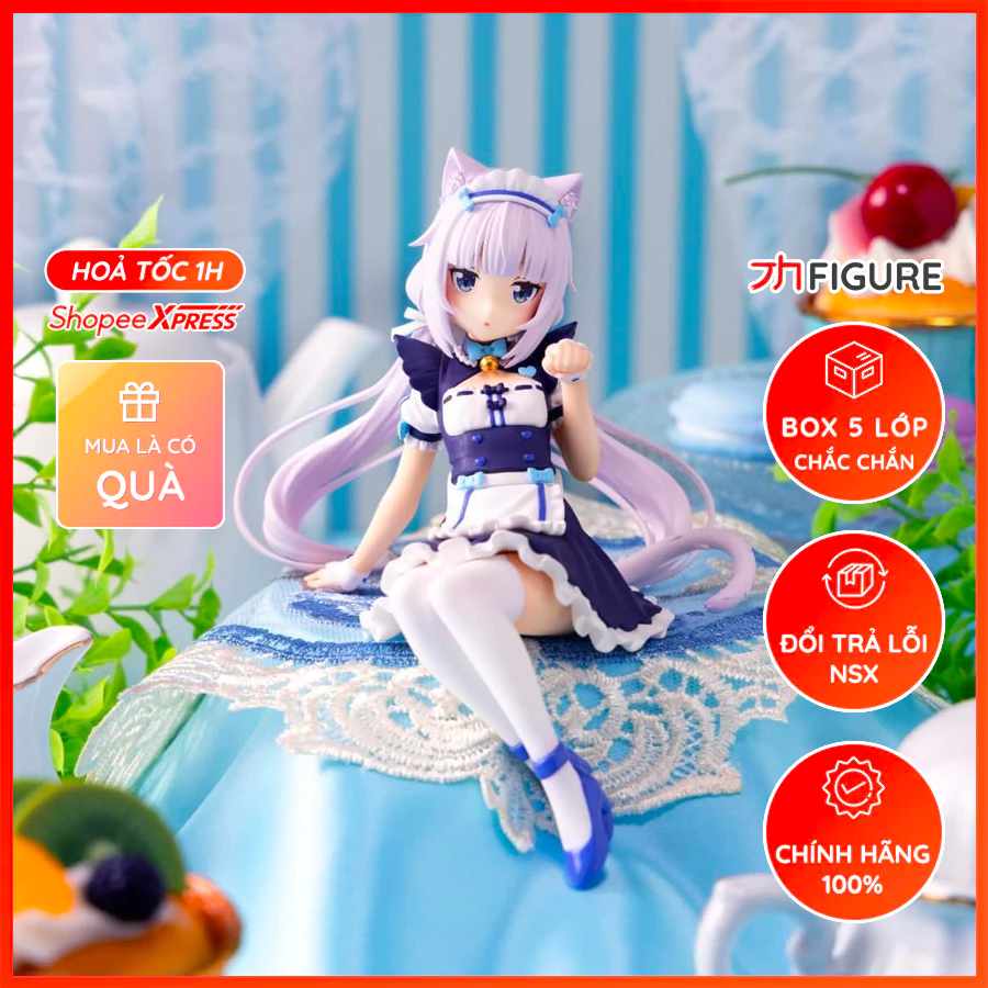 Mô Hình Vanilla, Nekopara - Noodle Stopper Figure (FuRyu) Figure Chính Hãng Nhật Bản