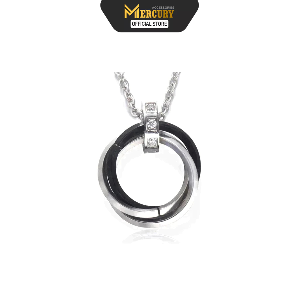 Vòng cổ thời trang nam nữ Titan vĩnh cửu Mercury Trici